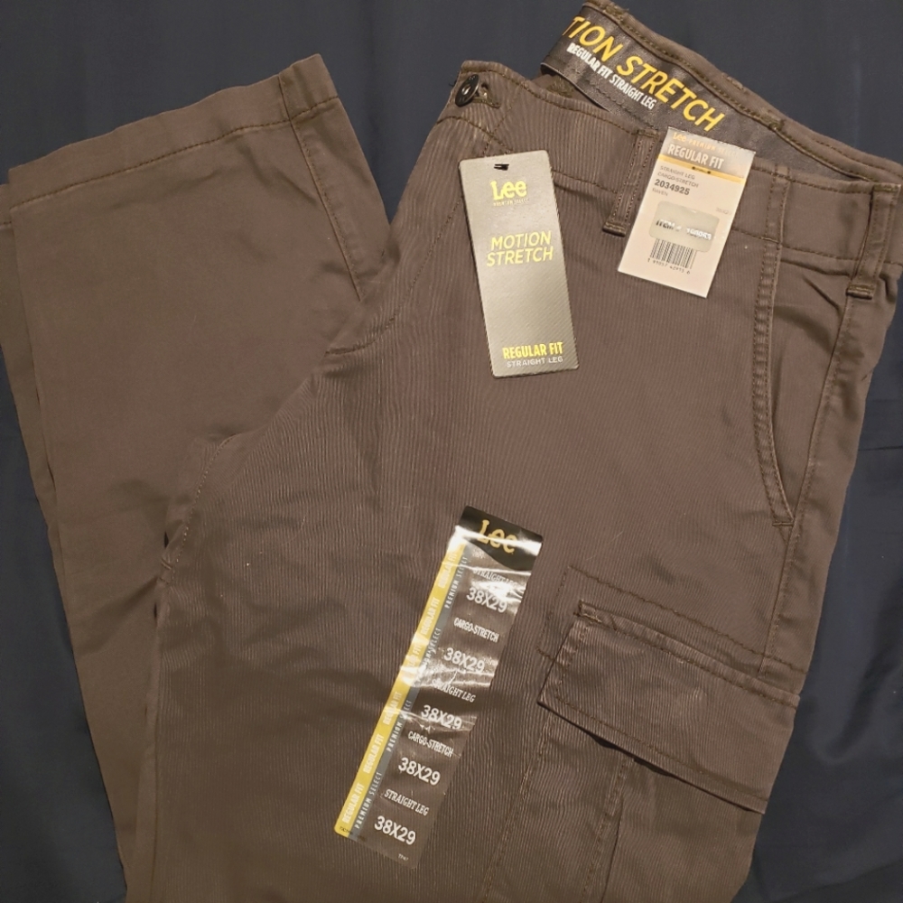 Grey cargo pants